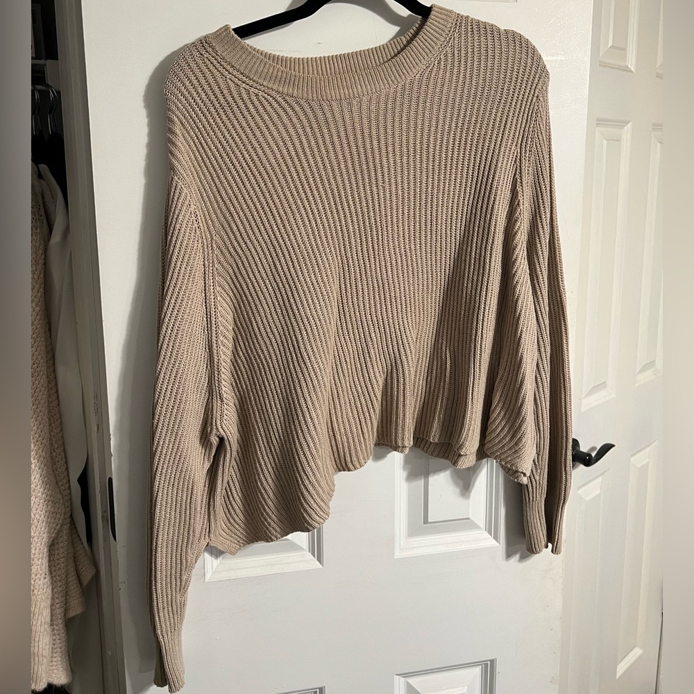cotton on cream sweater